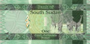 Sudan, South, 1 Pound, P5, B105a