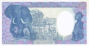 Equatorial Guinea, 1,000 Franc, P21