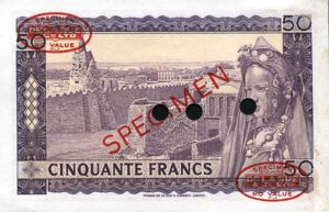 Mali, 50 Franc, P6s
