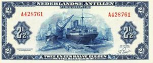 Netherlands Antilles, 2.5 Gulden, A1a
