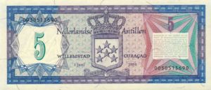 Netherlands Antilles, 5 Gulden, P15b