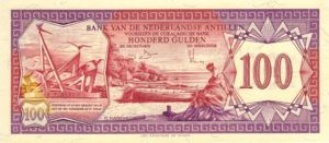 Netherlands Antilles, 100 Gulden, P19b