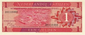 Netherlands Antilles, 1 Gulden, P20a