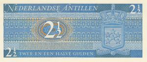 Netherlands Antilles, 2.5 Gulden, P21a