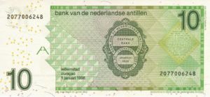 Netherlands Antilles, 10 Gulden, P28a
