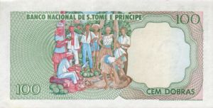 São Tomé and Príncipe (Saint Thomas and Prince), 100 Dobra, P57