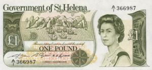 Saint Helena, 1 Pound, P9a