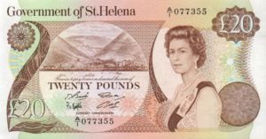 Saint Helena, 20 Pound, P10a