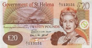 Saint Helena, 20 Pound, P13a
