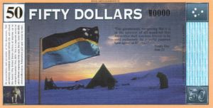 Antarctica, 50 Dollar, 