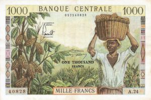 Cameroon, 1,000 Franc, P12