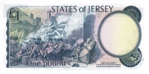Jersey, 1 Pound, P11a
