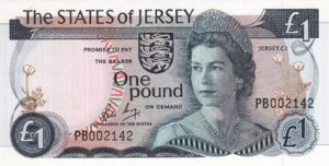 Jersey, 1 Pound, P11b