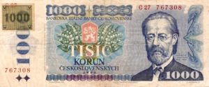 Czech Republic, 1,000 Koruna, P3a