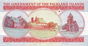 Falkland Islands, 5 Pound, P17a