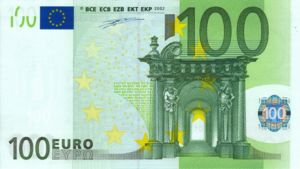European Union, 100 Euro, P5s