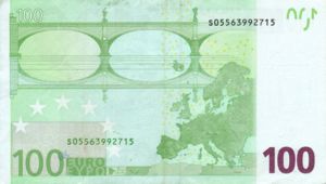 European Union, 100 Euro, P5s