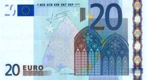 European Union, 20 Euro, P10m