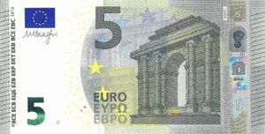 European Union, 5 Euro, P20n