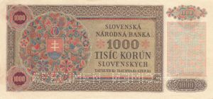 Czechoslovakia, 1,000 Koruna, P56s
