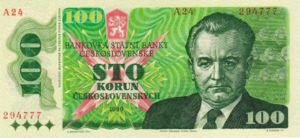 Czechoslovakia, 100 Koruna, P97