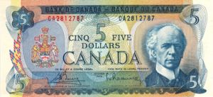 Canada, 5 Dollar, P87a