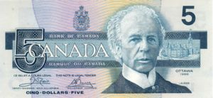 Canada, 5 Dollar, P95a2