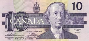 Canada, 10 Dollar, P96a