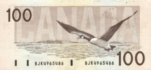 Canada, 100 Dollar, P99c