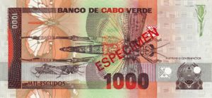 Cape Verde, 1,000 Escudo, P60s