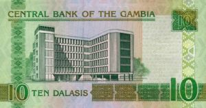 Gambia, 10 Dalasi, P26a, B223a