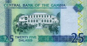 Gambia, 25 Dalasi, P27