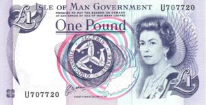 Isle Of Man, 1 Pound, P40b