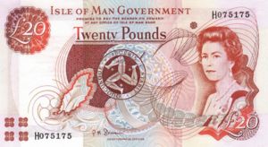 Isle Of Man, 20 Pound, P45b