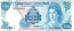 Cayman Islands, 50 Dollar, P10a
