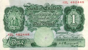 Great Britain, 1 Pound, P363c
