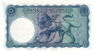 Great Britain, 5 Pound, P371a