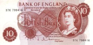 Great Britain, 10 Shilling, P373b