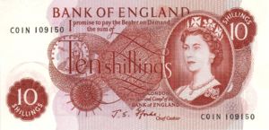Great Britain, 10 Shilling, P373c