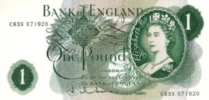Great Britain, 1 Pound, P374c