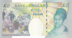 Great Britain, 5 Pound, P391b
