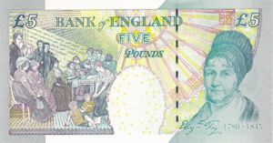 Great Britain, 5 Pound, P391c
