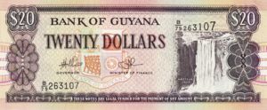 Guyana, 20 Dollar, P30e Sign.14