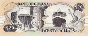 Guyana, 20 Dollar, P30e Sign.14