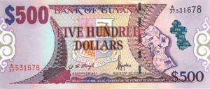 Guyana, 500 Dollar, P32