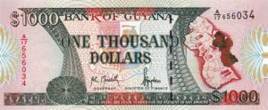 Guyana, 1,000 Dollar, P33