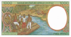 Central African States, 1,000 Franc, P102Cg