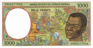 Central African States, 1,000 Franc, P302Ff