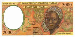 Central African States, 2,000 Franc, P303Ff