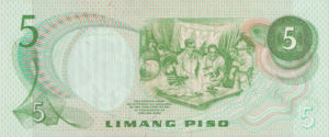 Philippines, 5 Peso, P153a